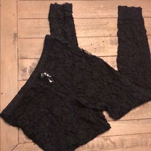 Free People Lace Tights